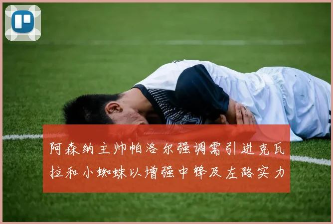 阿森纳主帅帕洛尔强调需引进克瓦拉和小蜘蛛以增强中锋及左路实力